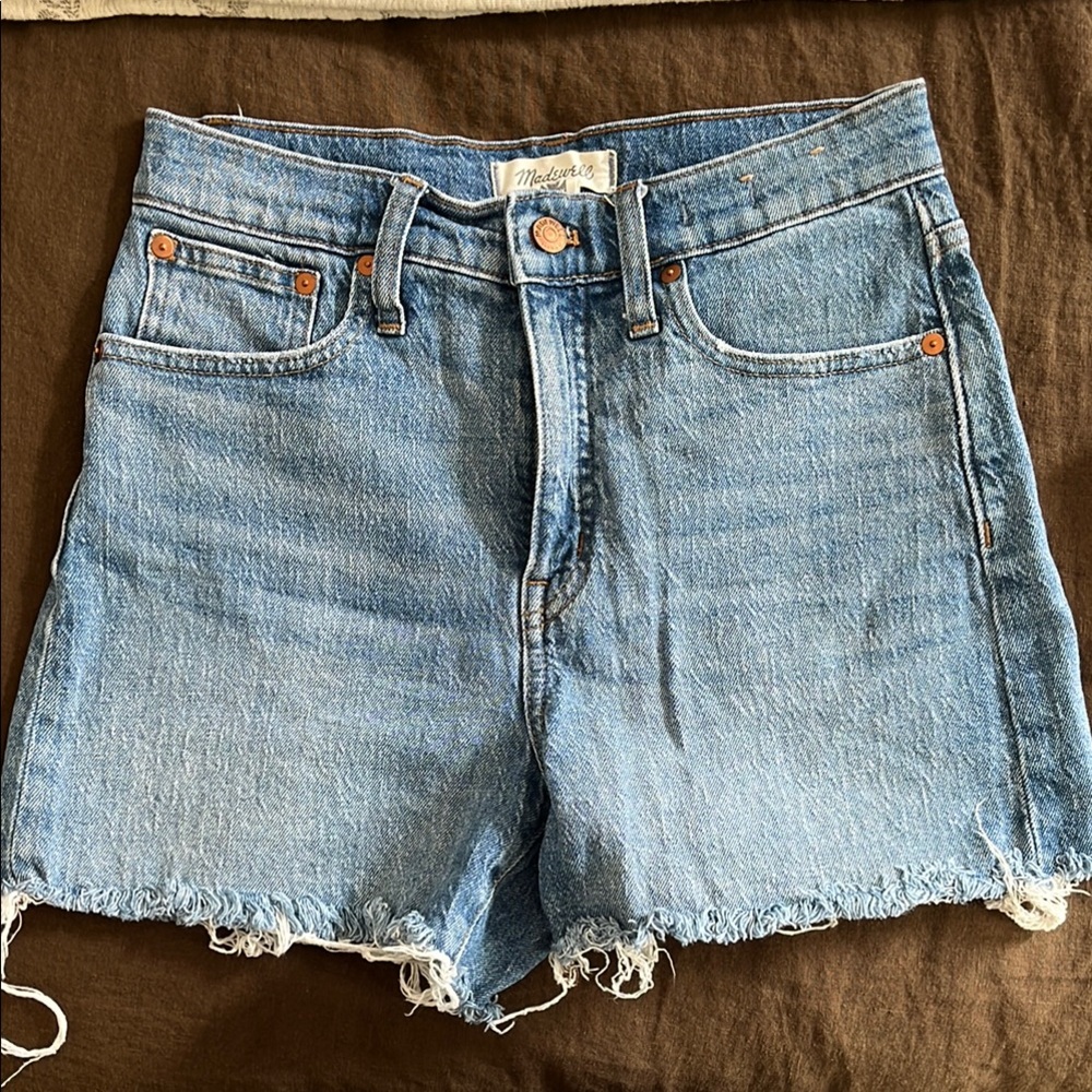 Madewell High-Rise Denim Shorts - 26